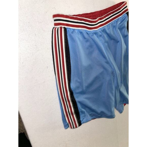 Vintage Nike Reversible Basketball Shorts Mens S‎ UNC Chicago Fearless Shiny Y2K - Picture 6 of 13